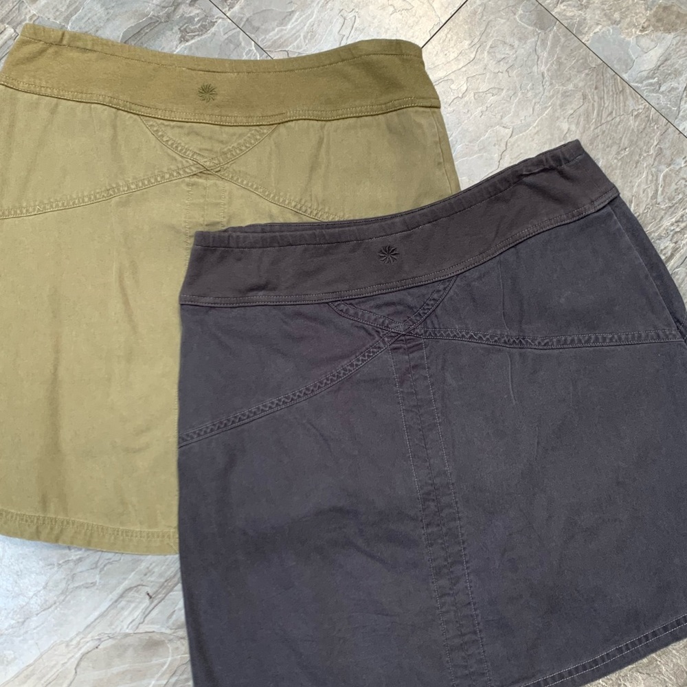 Two Athleta skirts